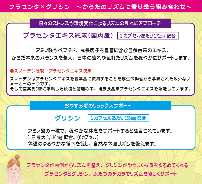 ビオプラセンタ+グリシン